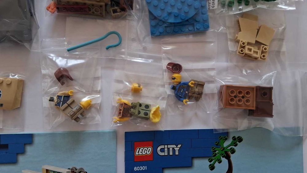 LEGO City 60301 Wildlife Rescue Off-Roader em peças novas