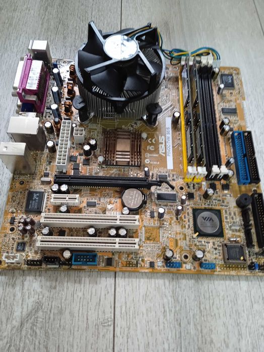100% sprawna płyta główna ASUS P5VDC-TVM z procesorem pamięć + gratis