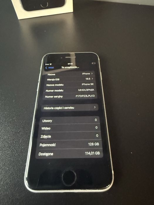 IPhone se 2020 128gb 100% kondycji bateri