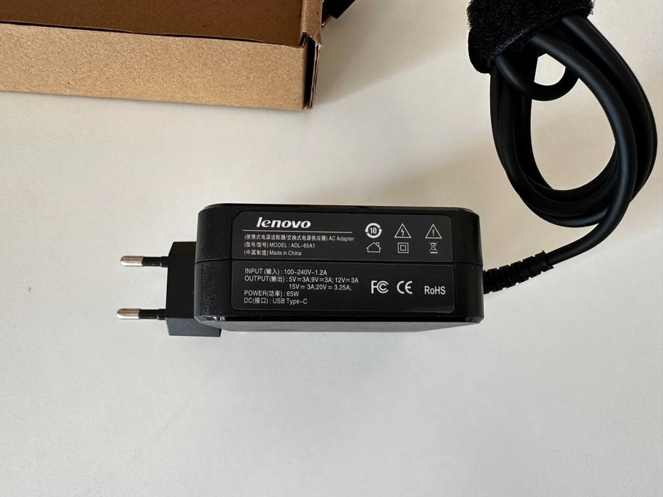 Блок живлення Lenovo 20V 3.25A 65W Type-c
