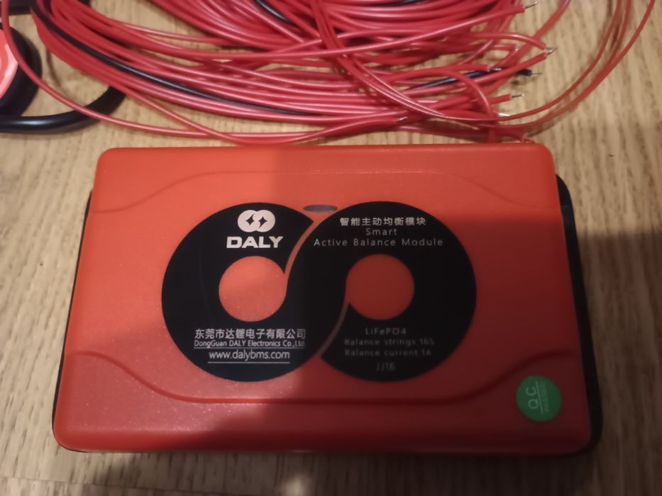 Активний балансир Daly 16S 1A з Bluetooth для Li-Ion, LiFePO4, LTO
