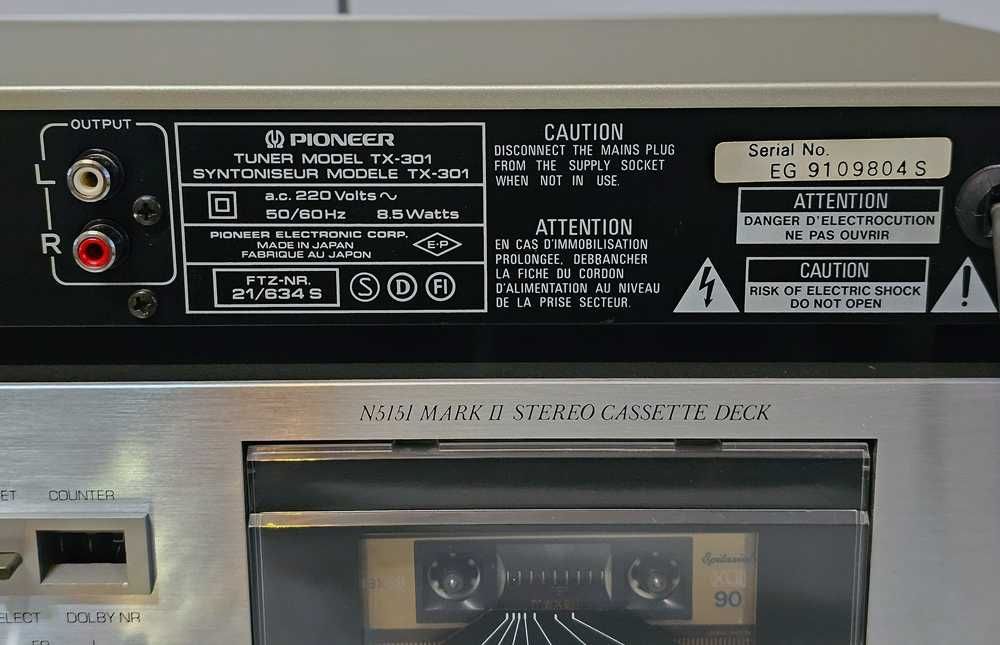 Cyfrowy TUNER radiowy PIONEER TX-301