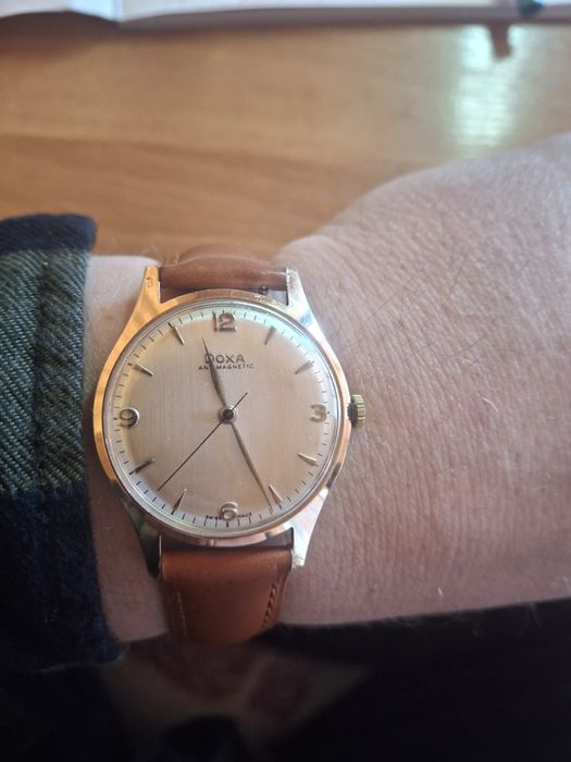 Złoty zegarek Doxa 14 Gold 585