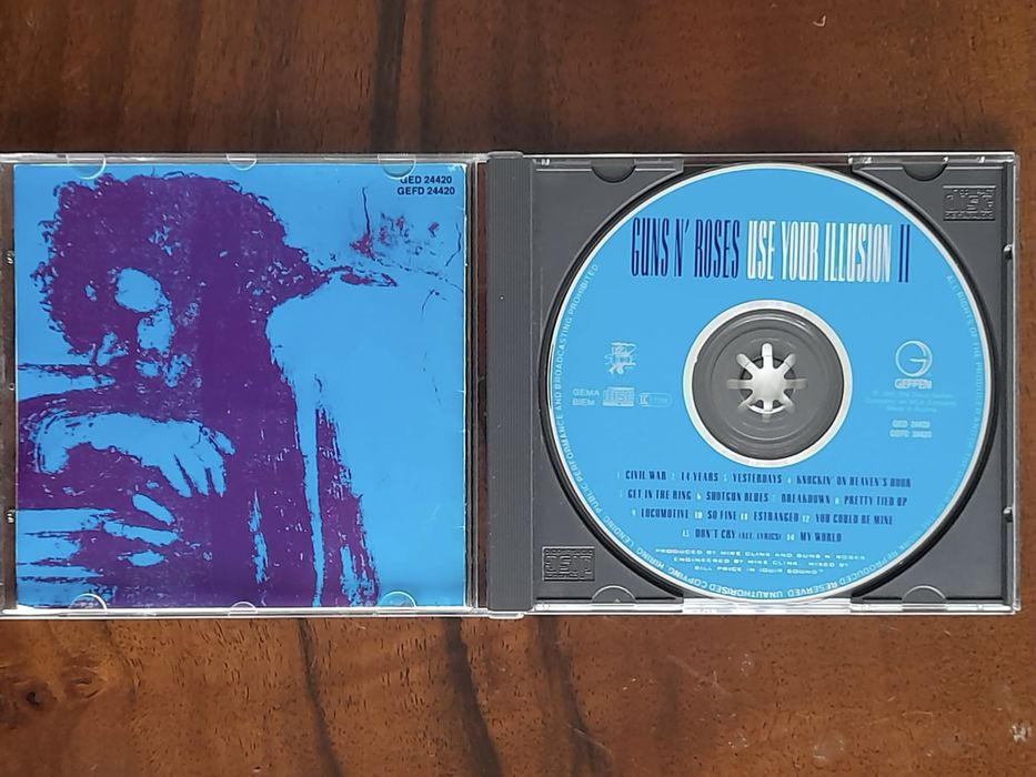 CD Guns N Roses "Use Your Illusion II " de 1991