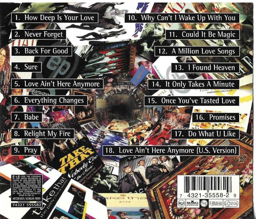 Take That - Greatest Hits