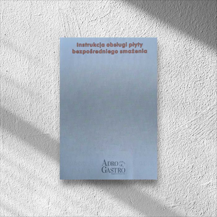 Instrukcje stanowiskowe dla gastronomii komplet 12 sztuk.