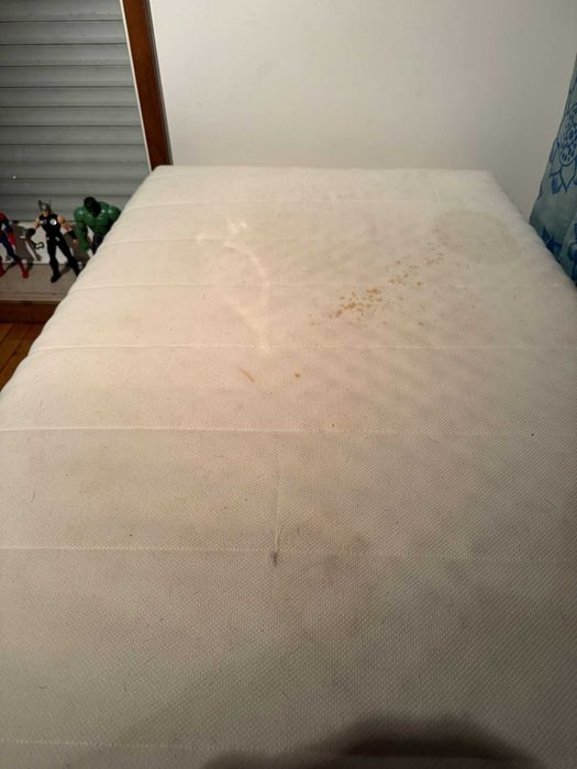 Cama empilhável com 2 colchões - 80x200cm (Ikea)