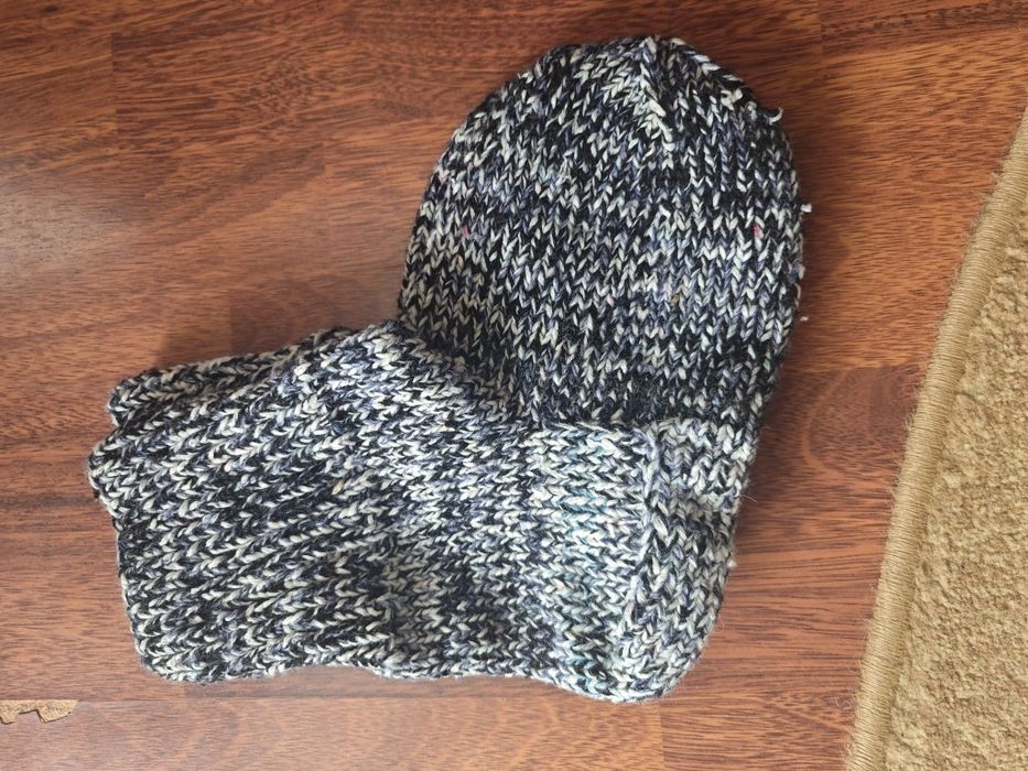 В'язані шкарпетки, теплі