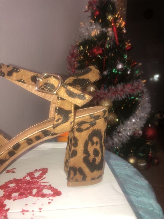 Sandalia Leopardo