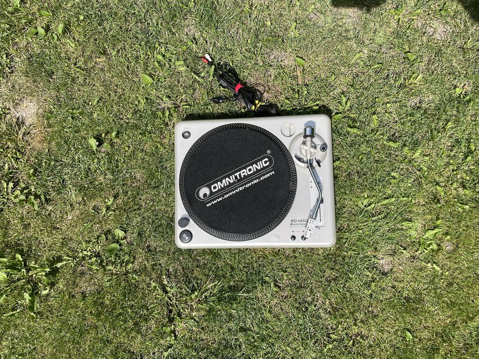 Вініловий програвач OMNITRONIC BD-1450 + Audio-Technica ATN95E