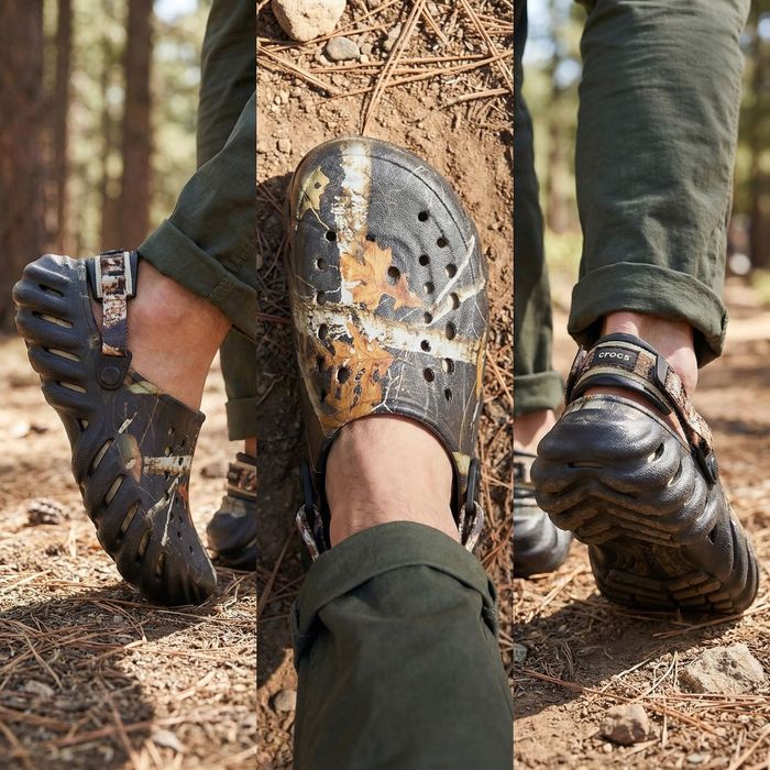 Оригинал Crocs Echo Clog Realtree Edge Camo Bone 40-44 кроксы мужские