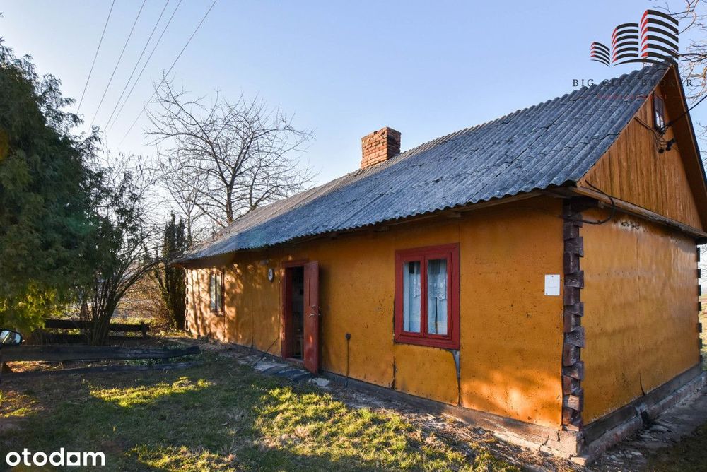 Drewniany dom do remontu