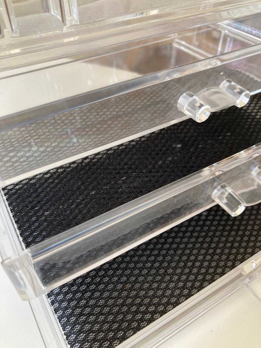 Caixa organizadora de bijuteria (2 módulos em 1)