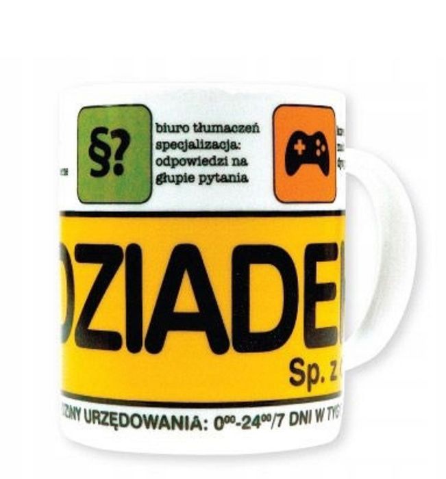 Kubek śmieszny prezent dla dziadka