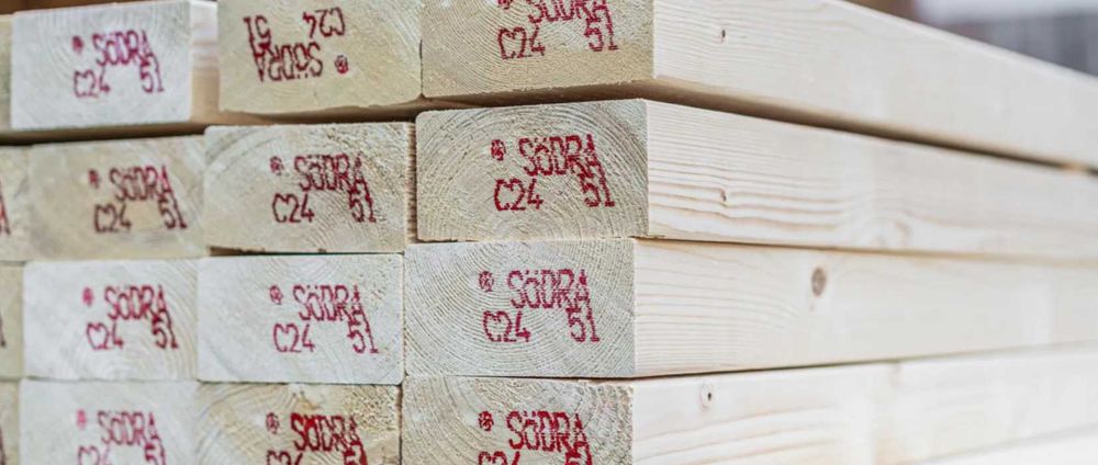 Drewno konstrukcyjne suszone strugane C24 SKANDYNAWSKIE 45x95 NA DOMKI