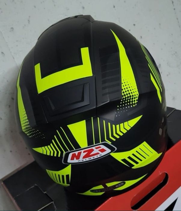 Capacete NZI Eurus 2 Desert Black / Yellow Matt ( NOVOS )