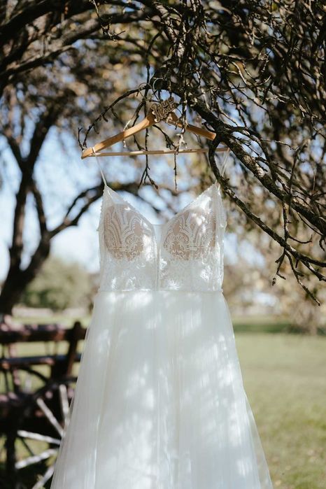 Suknia Ślubna Tiulowa Rozmiar S