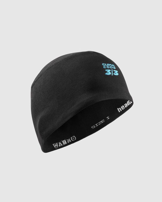 Czapeczka pod kask Assos Winter Cap - CZARNA, II (59-63 CM)