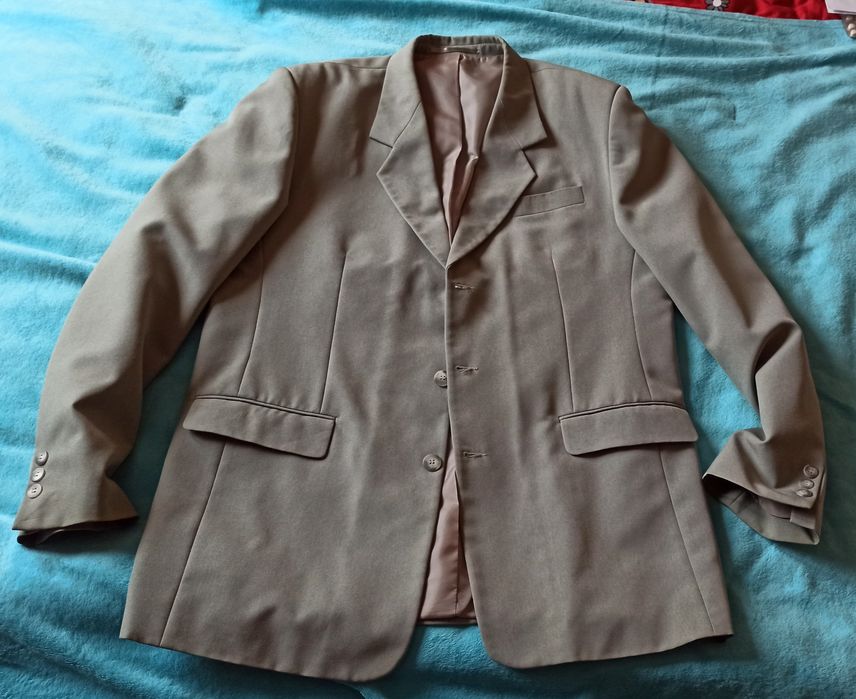 Garnitur spodnie marynarka L XL 182 185 j.nowy