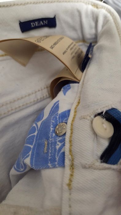 Jeansy białe damskie