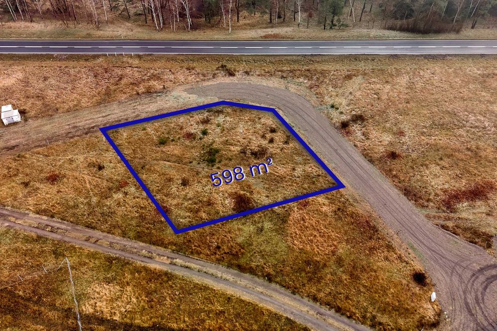 Działka budowlana w Dobrzycy na terenach Natura 2000 na sprzedaż