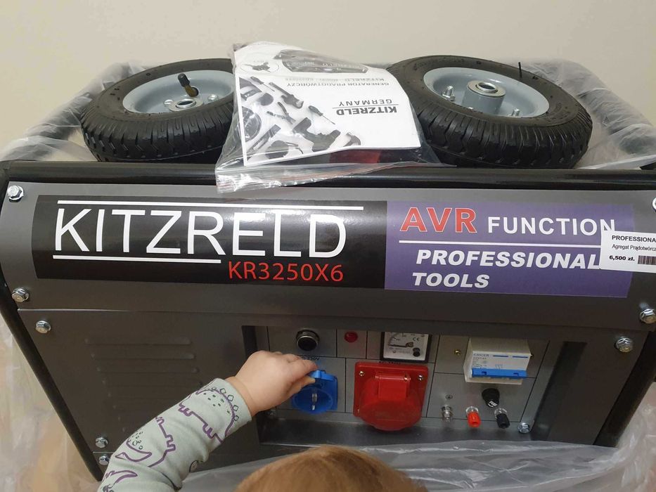 Agregat Kitzreld KR3250X6 3 fazowy