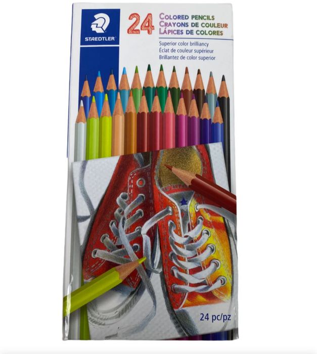 Цветные карандаши Staedtler 24 шт. в упаковке