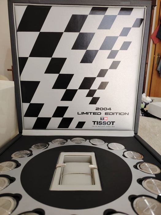 Caixa Tissot MotoGP 2004 Limited Edition
