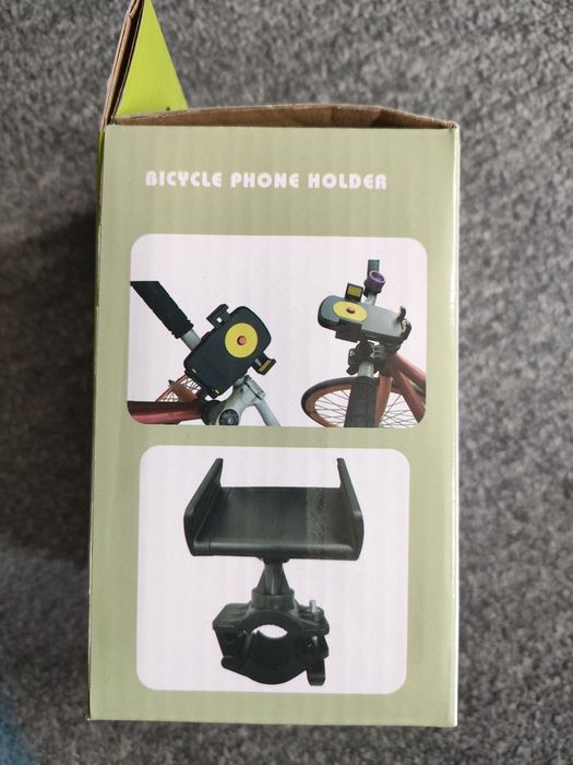 Rowerowy uchwyt na telefon