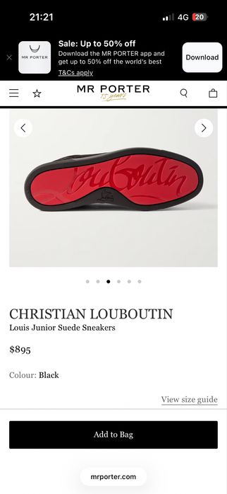Louboutin Solas Vermelhas c/Fatura