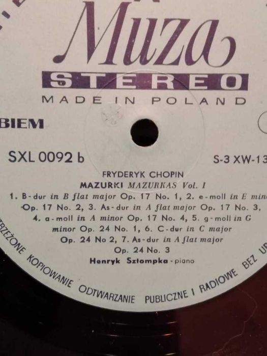 Kolekcja Fryderyka Chopina Mazurki I