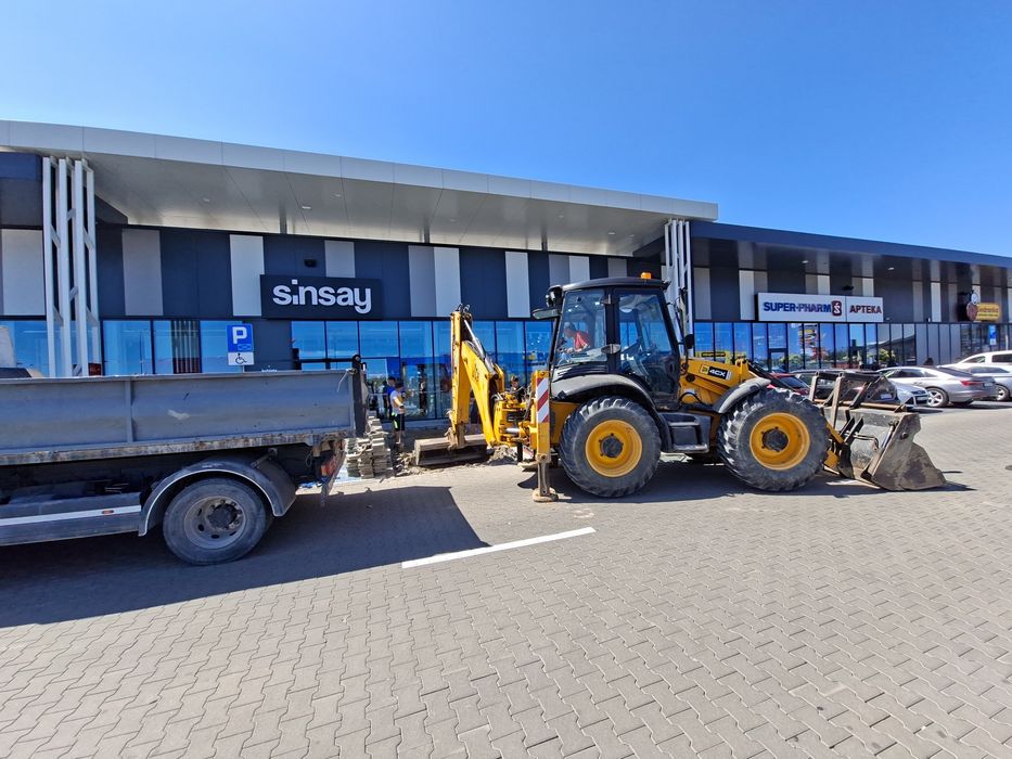Usługi Koparko Ładowarką JCB 4cx