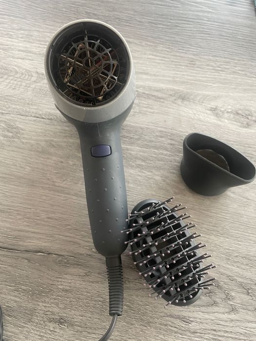 Secador de cabelo Braun Création 1800 + escova