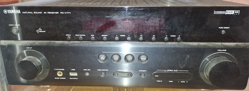 Zestaw Kino Domowe 7.1 Jamo Studio / Yamaha RX-V771 / SUB 660