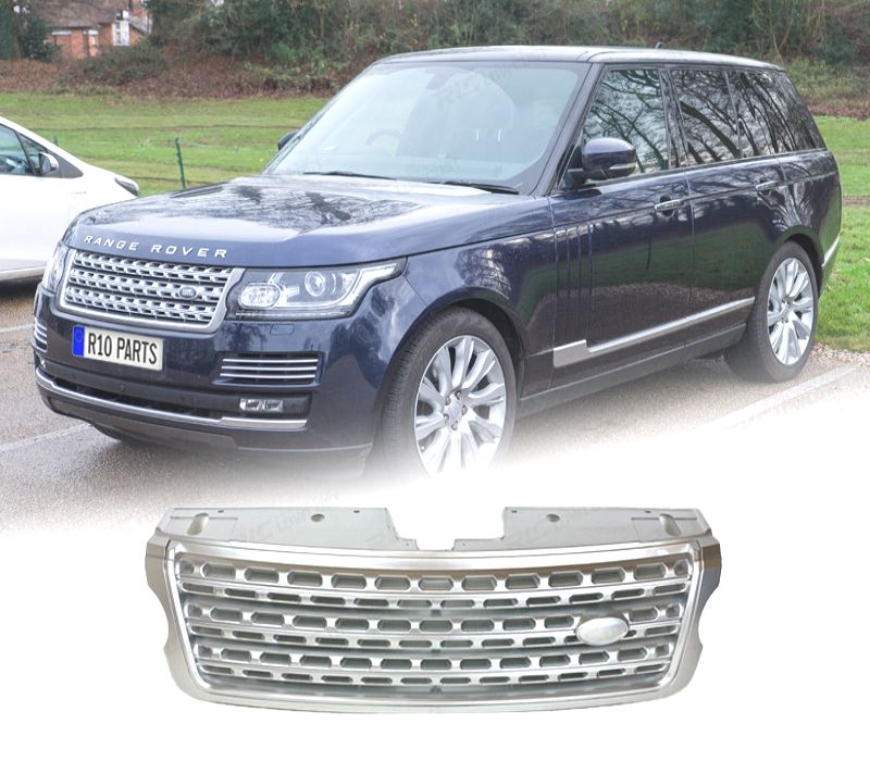 GRELHA RANGE ROVER VOGUE 13-17 PRATA BRILHANTE
