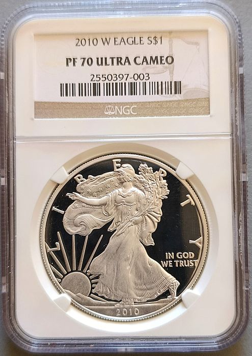 USA 1 $ 2010 Proof MAX NGC PF 70 Ultra Cameo