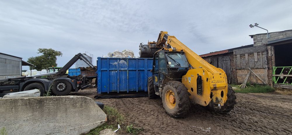 Zbiórka zużytej folii rolniczej
