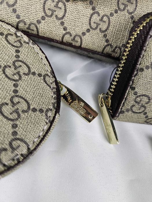 Komplet Torebka damska Gucci torba biznesowa nowość monogram kuferek