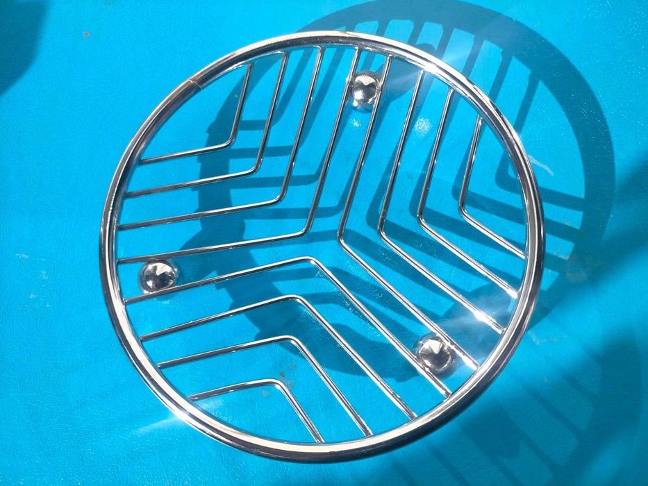 Mydelniczka metalowa, stylowa, nowa.