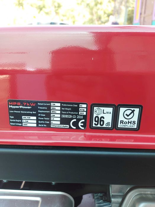 Генератор Honda HP 8.7kW HyperPower Оригінал!