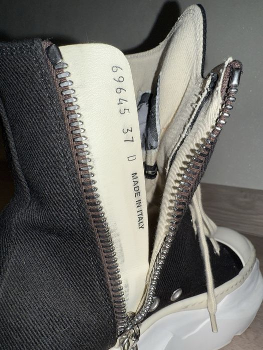 Rick Owens DRKSHDW Abstract Penta High Top Sneakers