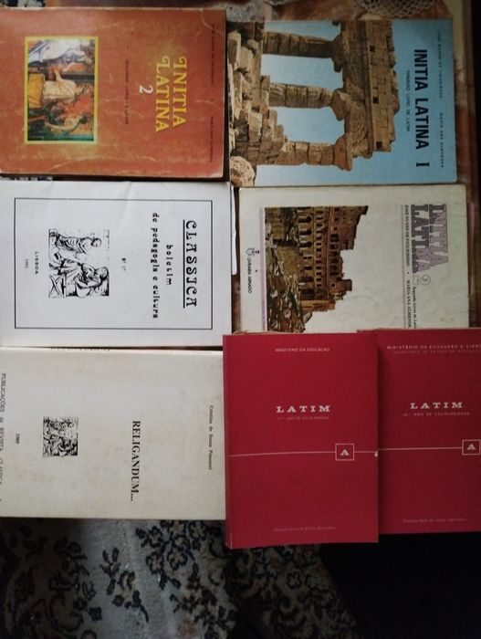 Livros de Latim antigos