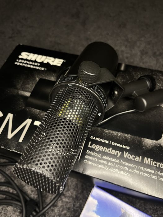 Shure SM7B + Cloudlifter CL-1