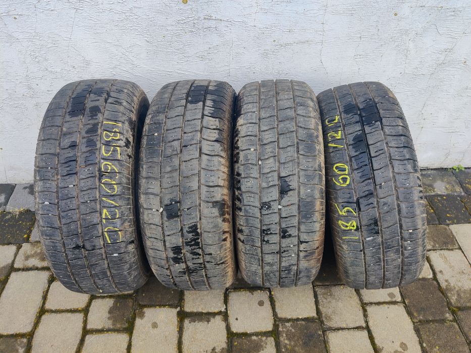 Шини резина 185/60-R12с в хорошому стані на  квадроцикл, лафет причіп, баггі, міні трактор , мотоблок