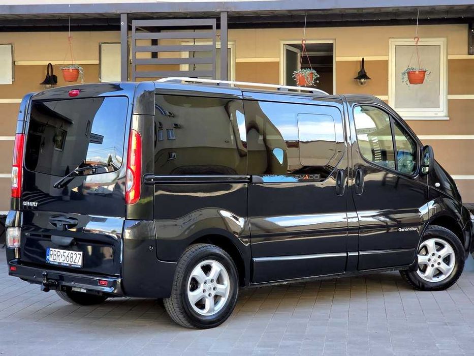 Renault Trafic 2.0DCi 115km Generation EVADO Kampervan/Łóżko/Stolik /Klimatron/Max Opcja