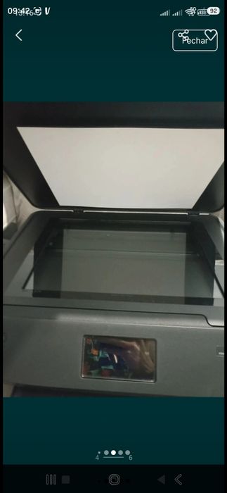 Impressora hp a funcionar