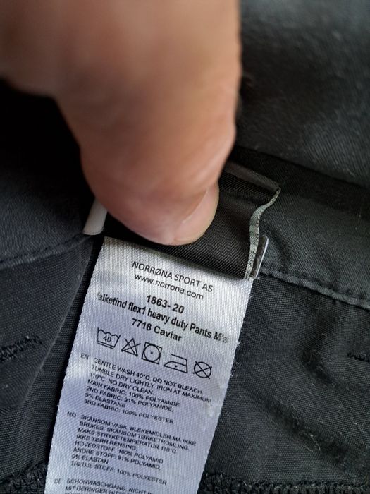 Штани трекінгові Norrona Falketind Flex1 Heavy Duty Pants