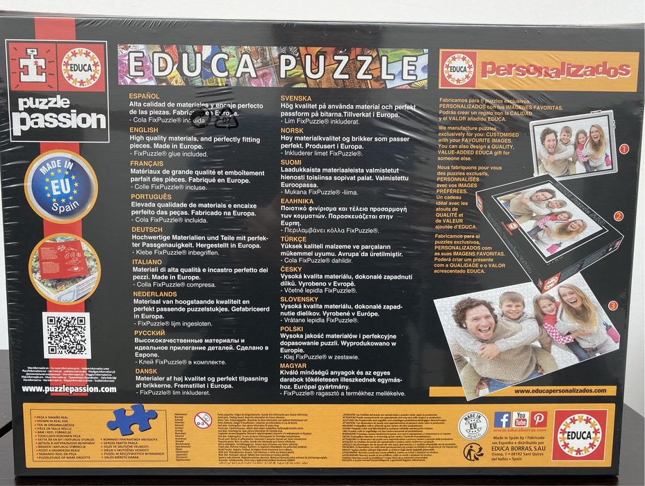 Puzzle EDUCA 1000 Ciruelo