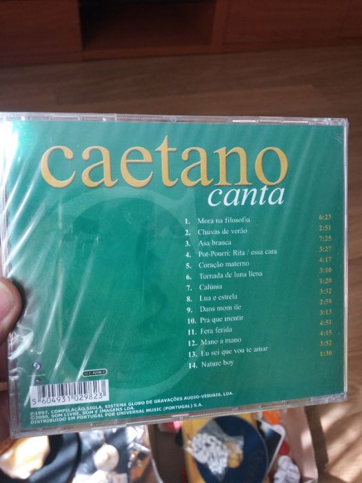 Caetano Veloso Colectãnea de 3 cds Novo