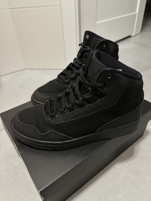 Czarne Sneakersy Nike Air Jordan Excutive Triple Black